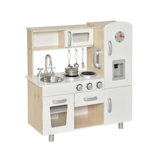 Ξύλινη Παιδική Κουζίνα με Αξεσουάρ 74 x 30 x 81 cm HOMCOM 350-082 Ξύλινη Παιδική Κουζίνα με Αξεσουάρ 74 x 30 x 81 cm HOMCOM 350-082