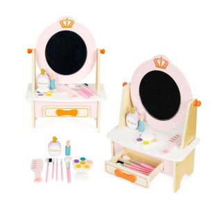 Ξύλινη Παιδική Τουαλέτα Ομορφιάς με Αξεσουάρ 30 x 16 x 42 cm Ecotoy... Ξύλινη Παιδική Τουαλέτα Ομορφιάς με Αξεσουάρ 30 x 16 x 42 cm Ecotoy...