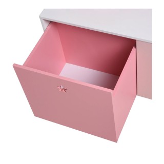 Ξύλινη Παιδική Βιβλιοθήκη με 4 Ράφια και 2 Αφαιρούμενα Συρτάρια 80 ... Ξύλινη Παιδική Βιβλιοθήκη με 4 Ράφια και 2 Αφαιρούμενα Συρτάρια 80 ...