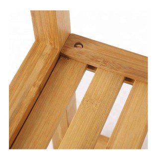 Ξύλινη Παπουτσοθήκη από Μπαμπού με 1 Ράφι και Κάθισμα 60 x 32 x 44 ... Ξύλινη Παπουτσοθήκη από Μπαμπού με 1 Ράφι και Κάθισμα 60 x 32 x 44 ...