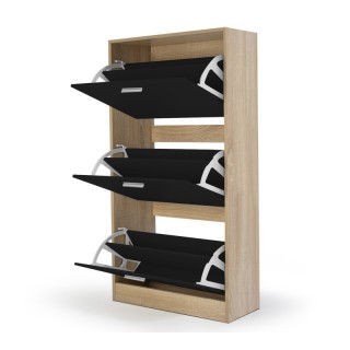 Ξύλινη Παπουτσοθήκη 60 x 24 x 113 cm Idomya 30084276