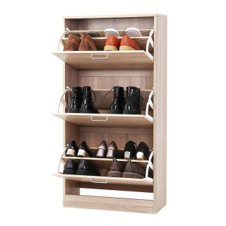 Ξύλινη Παπουτσοθήκη 60 x 24 x 120 cm Χρώματος Καφέ Ανοιχτό VASAGLE ... Ξύλινη Παπουτσοθήκη 60 x 24 x 120 cm Χρώματος Καφέ Ανοιχτό VASAGLE ...