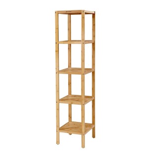 Ξύλινη Ραφιέρα Μπάνιου από Μπαμπού με 5 Ράφια 33 x 33 x 146 cm Song... Ξύλινη Ραφιέρα Μπάνιου από Μπαμπού με 5 Ράφια 33 x 33 x 146 cm Song...