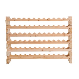 Ξύλινη Ραφιέρα Κρασιών για 72 Μπουκάλια 114 x 28 x 80 cm HOMCOM 05-... Ξύλινη Ραφιέρα Κρασιών για 72 Μπουκάλια 114 x 28 x 80 cm HOMCOM 05-...
