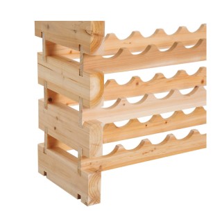 Ξύλινη Ραφιέρα Κρασιών για 72 Μπουκάλια 114 x 28 x 80 cm HOMCOM 05-...
