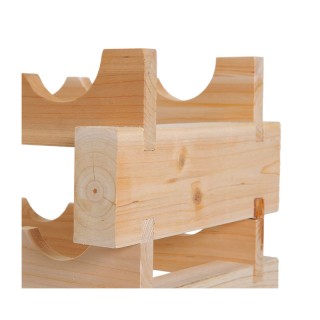 Ξύλινη Ραφιέρα Κρασιών για 72 Μπουκάλια 114 x 28 x 80 cm HOMCOM 05-...