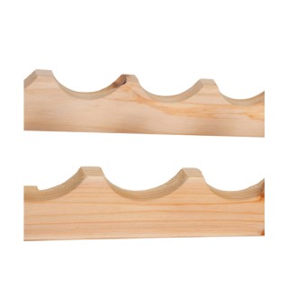 Ξύλινη Ραφιέρα Κρασιών για 72 Μπουκάλια 114 x 28 x 80 cm HOMCOM 05-... Ξύλινη Ραφιέρα Κρασιών για 72 Μπουκάλια 114 x 28 x 80 cm HOMCOM 05-...