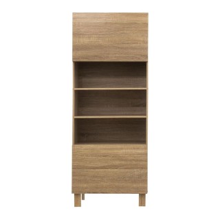 Ξύλινη Ραφιέρα με 3 Ράφια και 2 Ντουλάπια 57 x 40 x 146 cm 181277 Ξύλινη Ραφιέρα με 3 Ράφια και 2 Ντουλάπια 57 x 40 x 146 cm 181277