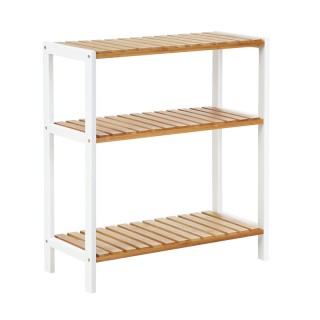 Ξύλινη Ραφιέρα Μπάνιου από Μπαμπού με 3 Ράφια 60 x 26 x 66 cm Songm... Ξύλινη Ραφιέρα Μπάνιου από Μπαμπού με 3 Ράφια 60 x 26 x 66 cm Songm...