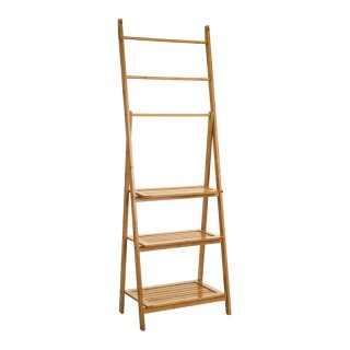 Ξύλινη Ραφιέρα Μπάνιου από Μπαμπού με 3 Ράφια και 3 Ράγες 53 x 31 x... Ξύλινη Ραφιέρα Μπάνιου από Μπαμπού με 3 Ράφια και 3 Ράγες 53 x 31 x...