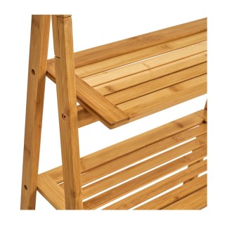 Ξύλινη Ραφιέρα Μπάνιου από Μπαμπού με 3 Ράφια και 3 Ράγες 53 x 31 x... Ξύλινη Ραφιέρα Μπάνιου από Μπαμπού με 3 Ράφια και 3 Ράγες 53 x 31 x...