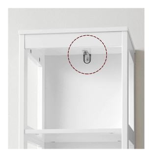 Ξύλινη Στήλη Μπάνιου με 3 Ράφια και 2 Συρτάρια 30 x 30 x 141.5 cm V... Ξύλινη Στήλη Μπάνιου με 3 Ράφια και 2 Συρτάρια 30 x 30 x 141.5 cm V...