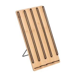 Ξύλινη Βάση για 40 Κάψουλες Καφέ με Μεταλλικό Σκελετό 18 x 5 x 35 c...