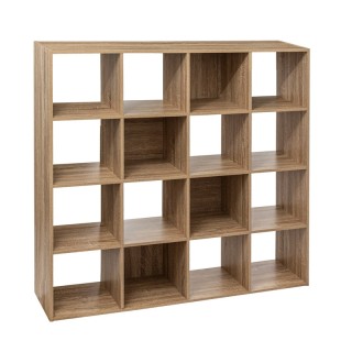 Ξύλινη Βιβλιοθήκη με 16 Ράφια 135.5 x 32 x 135.5 cm 5Five Simply Sm... Ξύλινη Βιβλιοθήκη με 16 Ράφια 135.5 x 32 x 135.5 cm 5Five Simply Sm...