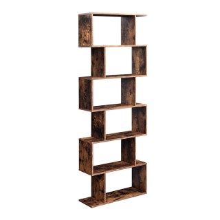 Ξύλινη Βιβλιοθήκη με 6 Ράφια 70 x 24 x 190.5 cm VASAGLE LBC61BX Ξύλινη Βιβλιοθήκη με 6 Ράφια 70 x 24 x 190.5 cm VASAGLE LBC61BX