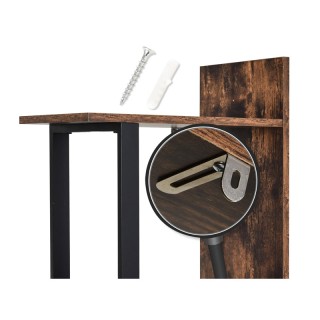 Ξύλινη Βιβλιοθήκη με 5 Ράφια 102 x 30 x 160 cm HOMCOM 836-146 Ξύλινη Βιβλιοθήκη με 5 Ράφια 102 x 30 x 160 cm HOMCOM 836-146