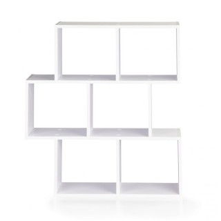 Ξύλινη Βιβλιοθήκη με 6 Ράφια 85 x 22 x 76 cm ModernHome WYJ-212