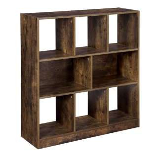 Ξύλινη Βιβλιοθήκη με 8 Ράφια 97.5 x 30 x 100 cm VASAGLE LBC52BX Ξύλινη Βιβλιοθήκη με 8 Ράφια 97.5 x 30 x 100 cm VASAGLE LBC52BX