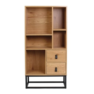 Ξύλινη Βιβλιοθήκη με Μεταλλική Βάση 60 x 29 x 120 cm Home Deco Fact... Ξύλινη Βιβλιοθήκη με Μεταλλική Βάση 60 x 29 x 120 cm Home Deco Fact...