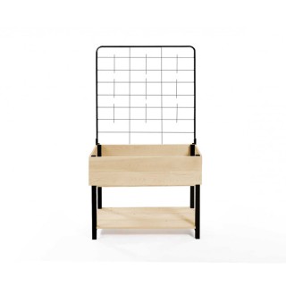 Ξύλινη Ζαρντινιέρα με Μεταλλικό Πλέγμα 80 x 40 x 140 cm Jardikt 100... Ξύλινη Ζαρντινιέρα με Μεταλλικό Πλέγμα 80 x 40 x 140 cm Jardikt 100...