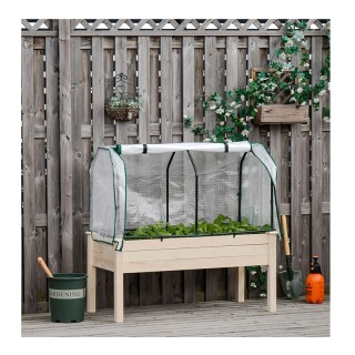 Ξύλινη Ζαρντινιέρα - Θερμοκήπιο 121 x 55 x 117 cm Outsunny 845-364