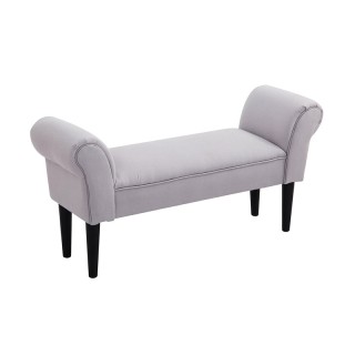 Ξύλινο Ανάκλιντρο 102 x 31 x 51 cm Χρώματος Γκρι HOMCOM 831-135GY Ξύλινο Ανάκλιντρο 102 x 31 x 51 cm Χρώματος Γκρι HOMCOM 831-135GY