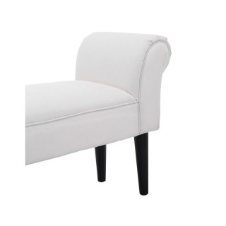 Ξύλινο Ανάκλιντρο 102 x 31 x 51 cm Χρώματος Λευκό HOMCOM 831-135WT Ξύλινο Ανάκλιντρο 102 x 31 x 51 cm Χρώματος Λευκό HOMCOM 831-135WT