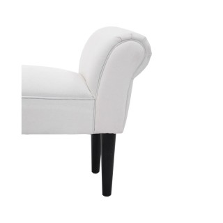 Ξύλινο Ανάκλιντρο 102 x 31 x 51 cm Χρώματος Λευκό HOMCOM 831-135WT Ξύλινο Ανάκλιντρο 102 x 31 x 51 cm Χρώματος Λευκό HOMCOM 831-135WT