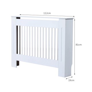 Ξύλινο Κάλυμμα Καλοριφέρ / Ντουλάπι Θέρμανσης 81 x 19 x 112 cm HOMC...