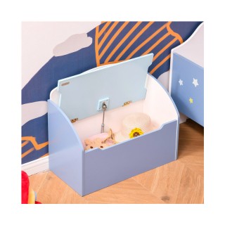 Ξύλινο Παιδικό Μπαούλο Αποθήκευσης Παιχνιδιών 60 x 30 x 50 cm HOMCO... Ξύλινο Παιδικό Μπαούλο Αποθήκευσης Παιχνιδιών 60 x 30 x 50 cm HOMCO...