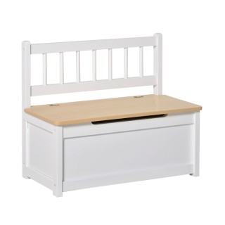 Ξύλινο Παιδικό Μπαούλο Αποθήκευσης Παιχνιδιών 60 x 30 x 50 cm HOMCO... Ξύλινο Παιδικό Μπαούλο Αποθήκευσης Παιχνιδιών 60 x 30 x 50 cm HOMCO...