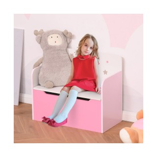 Ξύλινο Παιδικό Μπαούλο Αποθήκευσης Παιχνιδιών 60 x 30 x 50 cm Χρώμα... Ξύλινο Παιδικό Μπαούλο Αποθήκευσης Παιχνιδιών 60 x 30 x 50 cm Χρώμα...