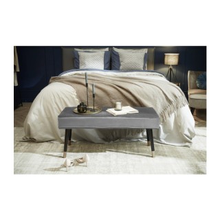 Ξύλινο Ταμπουρέ 101 x 42 x 45 cm Χρώματος Γκρι Lifa-Living 87197433...