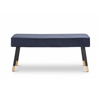 Ξύλινο Ταμπουρέ 101 x 42 x 45 cm Χρώματος Μπλε Lifa-Living 87197433...