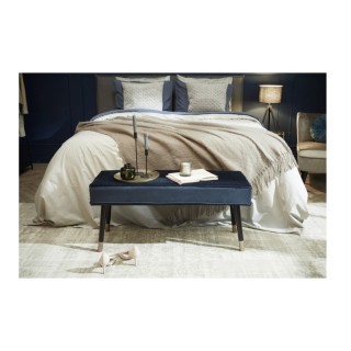 Ξύλινο Ταμπουρέ 101 x 42 x 45 cm Χρώματος Μπλε Lifa-Living 87197433...