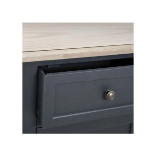 Ξύλινο Τραπέζι Σαλονιού με 2 Συρτάρια 109 x 60 x 45 cm Atmosphera 1...