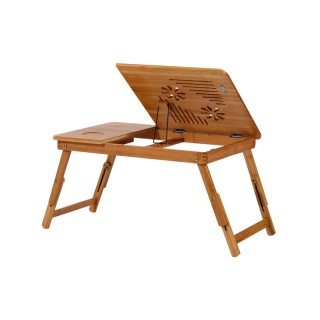 Ξύλινο Βοηθητικό Πτυσσόμενο Τραπέζι Πολλαπλών Χρήσεων με Βάση για L...