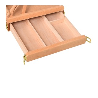 Ξύλινο Αναδιπλούμενο Καβαλέτο Ζωγραφικής 42 x 36 x 12.5/69.5 cm HOM...