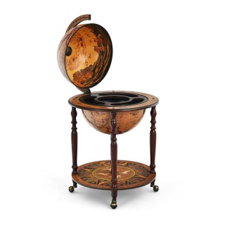 Ξύλινο Μπαρ Υδρόγειος - Κάβα για Κρασιά 60.5 x 95.5 cm Costway JV10058 Ξύλινο Μπαρ Υδρόγειος - Κάβα για Κρασιά 60.5 x 95.5 cm Costway JV10058