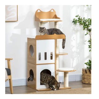 Ξύλινο Δέντρο Γάτας - Ονυχοδρόμιο 60 x 48 x 133 cm PawHut D30-623V00AK Ξύλινο Δέντρο Γάτας - Ονυχοδρόμιο 60 x 48 x 133 cm PawHut D30-623V00AK