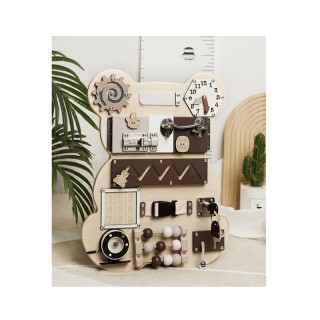 Ξύλινο Εκπαιδευτικό Παιχνίδι Αρκούδα 14 σε 1 39 x 29.7 x 9 cm Kruzz... Ξύλινο Εκπαιδευτικό Παιχνίδι Αρκούδα 14 σε 1 39 x 29.7 x 9 cm Kruzz...