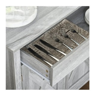 Ξύλινο Έπιπλο με 1 Ντουλάπι και 1 Συρτάρι 80 x 39.7 x 80 cm HOMCOM ... Ξύλινο Έπιπλο με 1 Ντουλάπι και 1 Συρτάρι 80 x 39.7 x 80 cm HOMCOM ...