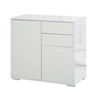 Ξύλινο Έπιπλο με 2 Ντουλάπια και 2 Συρτάρια 79 x 36 x 74 cm HOMCOM ...