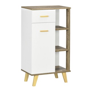 Ξύλινο Έπιπλο Μπάνιου 50 x 30 x 89 cm Kleankin 834-398 Ξύλινο Έπιπλο Μπάνιου 50 x 30 x 89 cm Kleankin 834-398