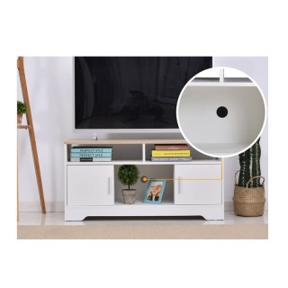 Ξύλινο Έπιπλο Τηλεόρασης 105 x 40 x 52 cm HOMCOM 833-778 Ξύλινο Έπιπλο Τηλεόρασης 105 x 40 x 52 cm HOMCOM 833-778