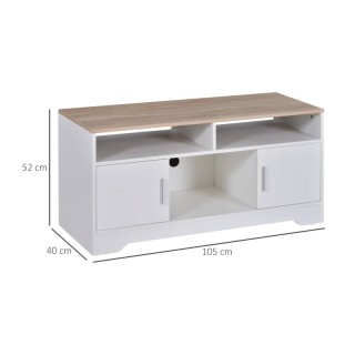 Ξύλινο Έπιπλο Τηλεόρασης 105 x 40 x 52 cm HOMCOM 833-778