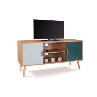 Ξύλινο Έπιπλο Τηλεόρασης 113 x 39.5 x 53.5 cm Aria Idomya 30087261