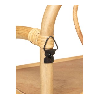 Ξύλινο Επιτοίχιο Ράφι 57 x 23 x 34 cm Jolie Liberty Rattan Atmosphe...