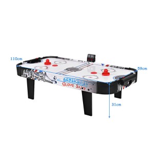 Ξύλινο Επιτραπέζιο Παιχνίδι Air Hockey 106.5 x 53.5 x 30.5 cm Costw...