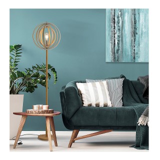 Ξύλινο Φωτιστικό Δαπέδου 40 W HOMCOM B31-168 Ξύλινο Φωτιστικό Δαπέδου 40 W HOMCOM B31-168